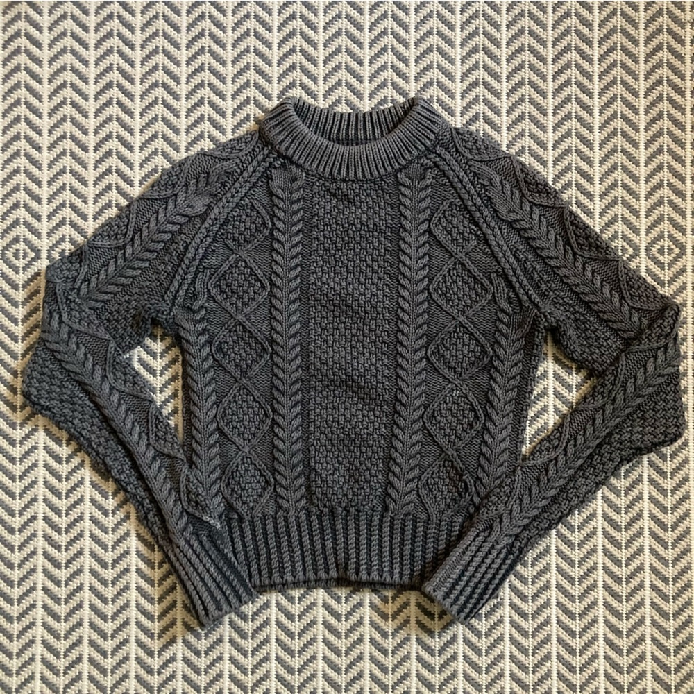 L L Bean Signature Cable-knit Sweater